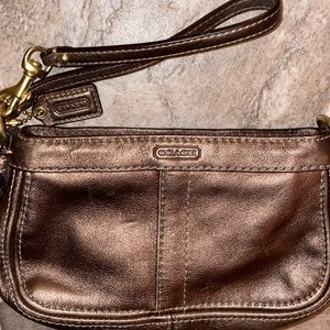 Coach Wrist Clutch Bag